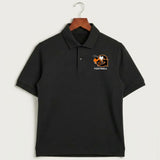 Giltner High School Football - Black Polo - Left Chest