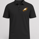 Dover-Eyota Football - Black Polo - Left Chest
