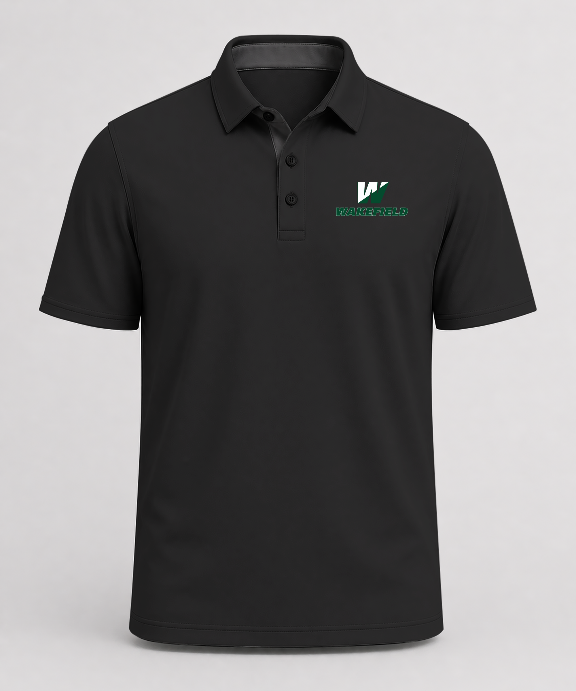 Wakefield High School N/A - Black Polo - Left Chest