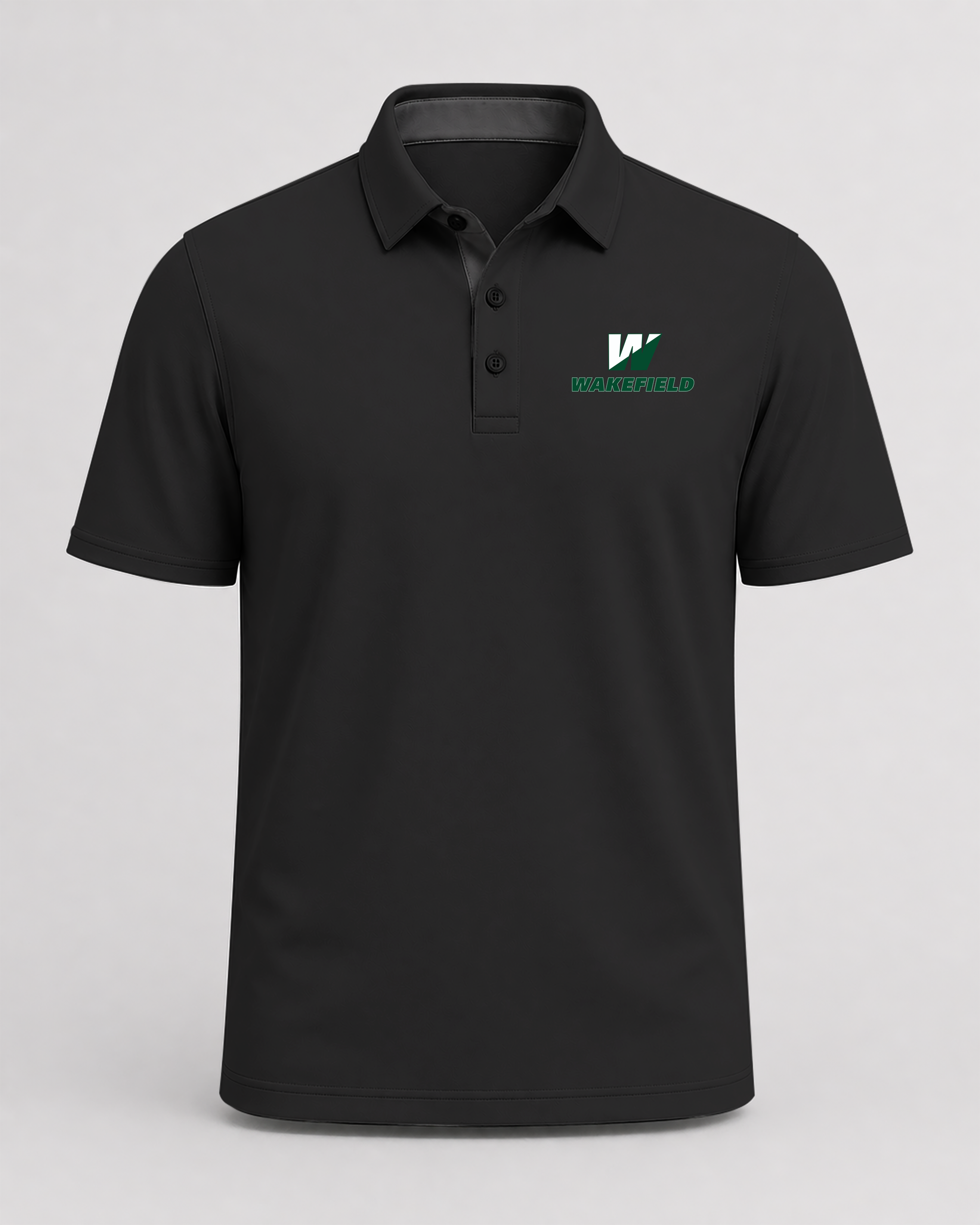 Wakefield High School N/A - Black Polo - Left Chest