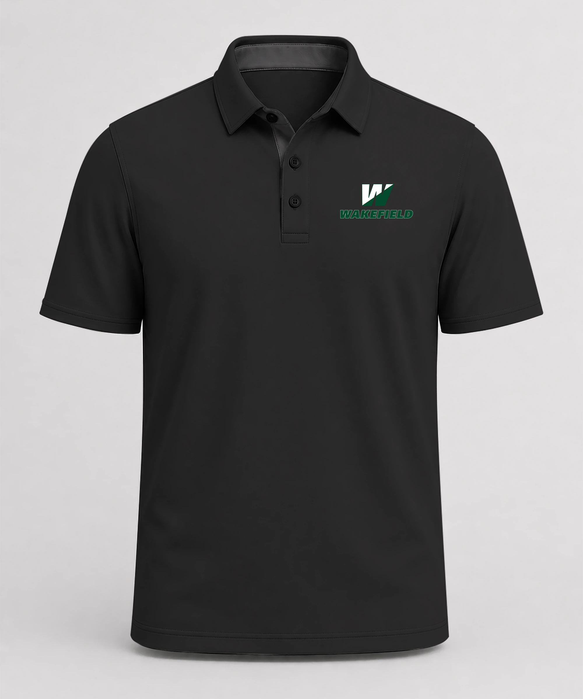 Wakefield High School N/A - Black Polo - Left Chest