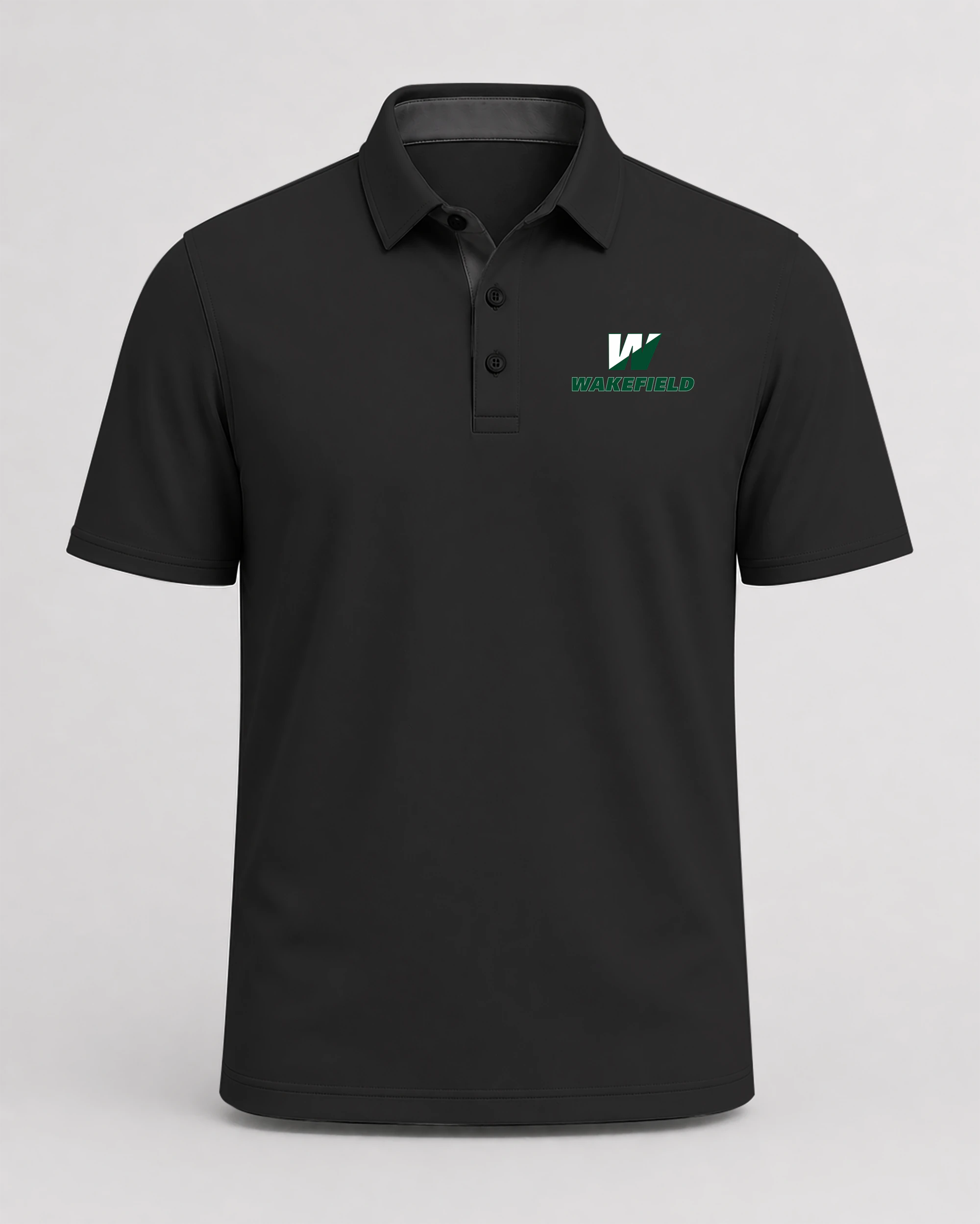 Wakefield High School N/A - Black Polo - Left Chest