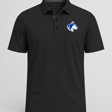Owatonna Volleyball - Black Polo - Left Chest