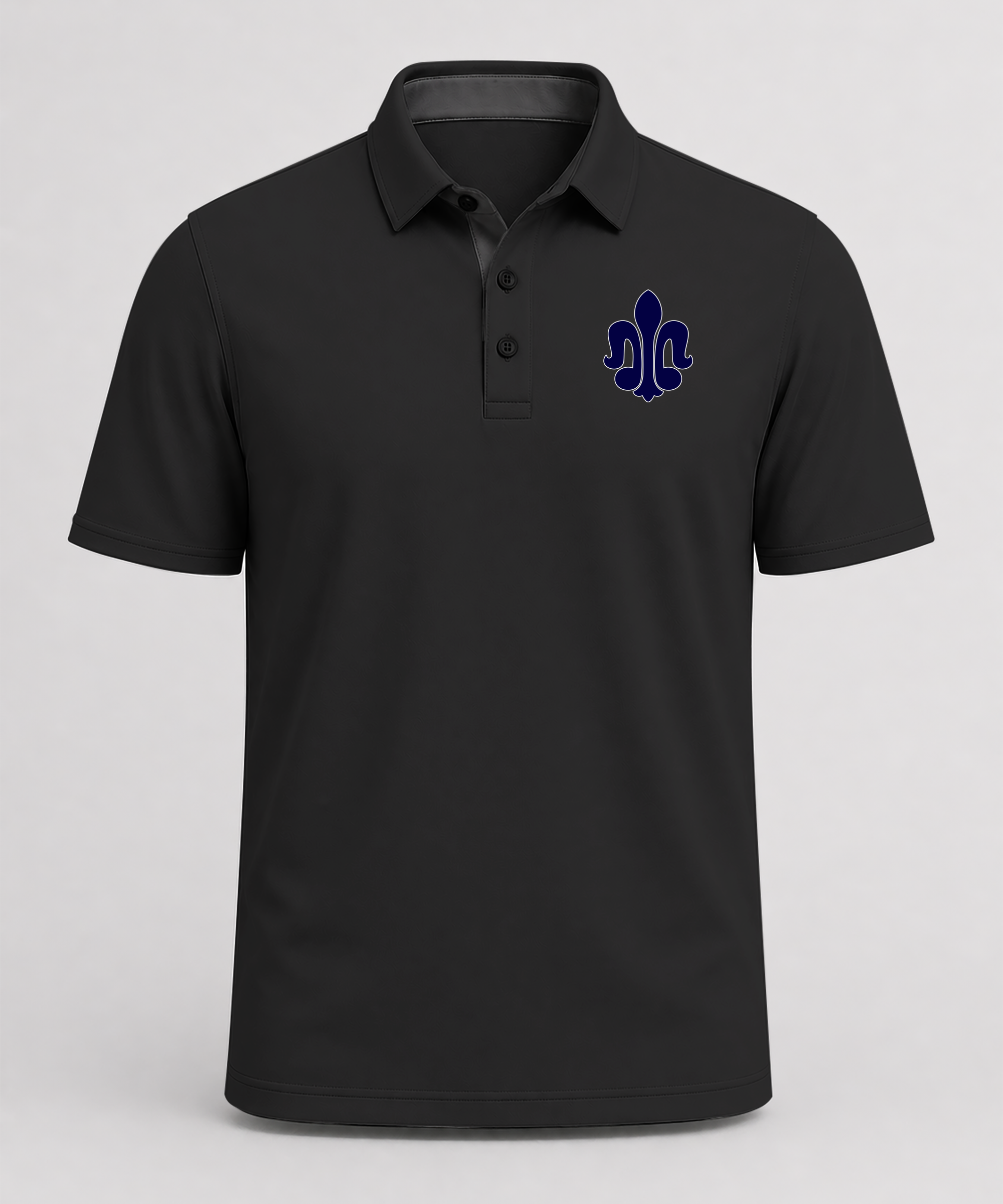 St. Peter Athletics - Black Polo - Left Chest