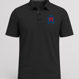 Watertown-Mayer Football - Black Polo - Left Chest