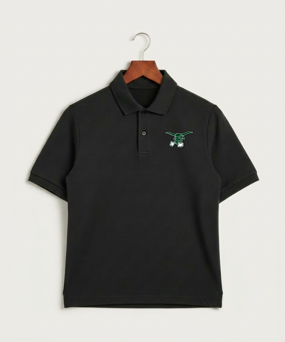West Fargo High School Football (Boys) - Black Polo - Left Chest