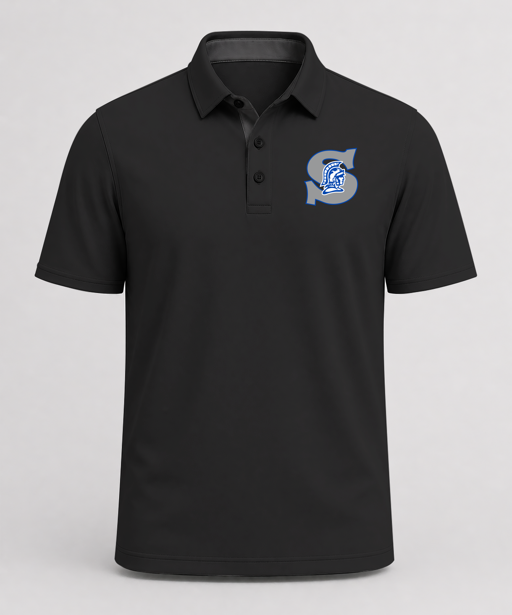 Southwest Football - Black Polo - Left Chest