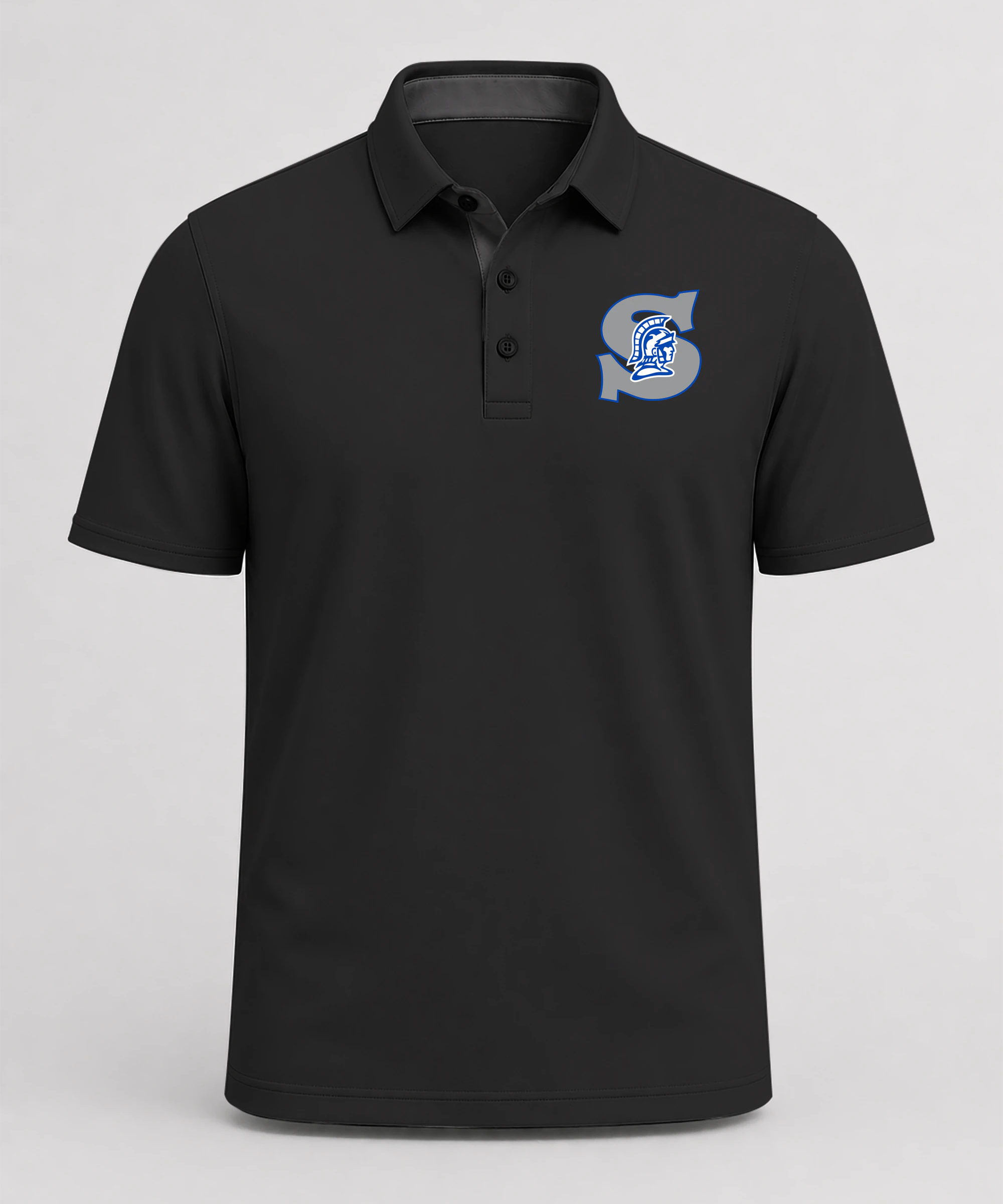 Southwest Football - Black Polo - Left Chest