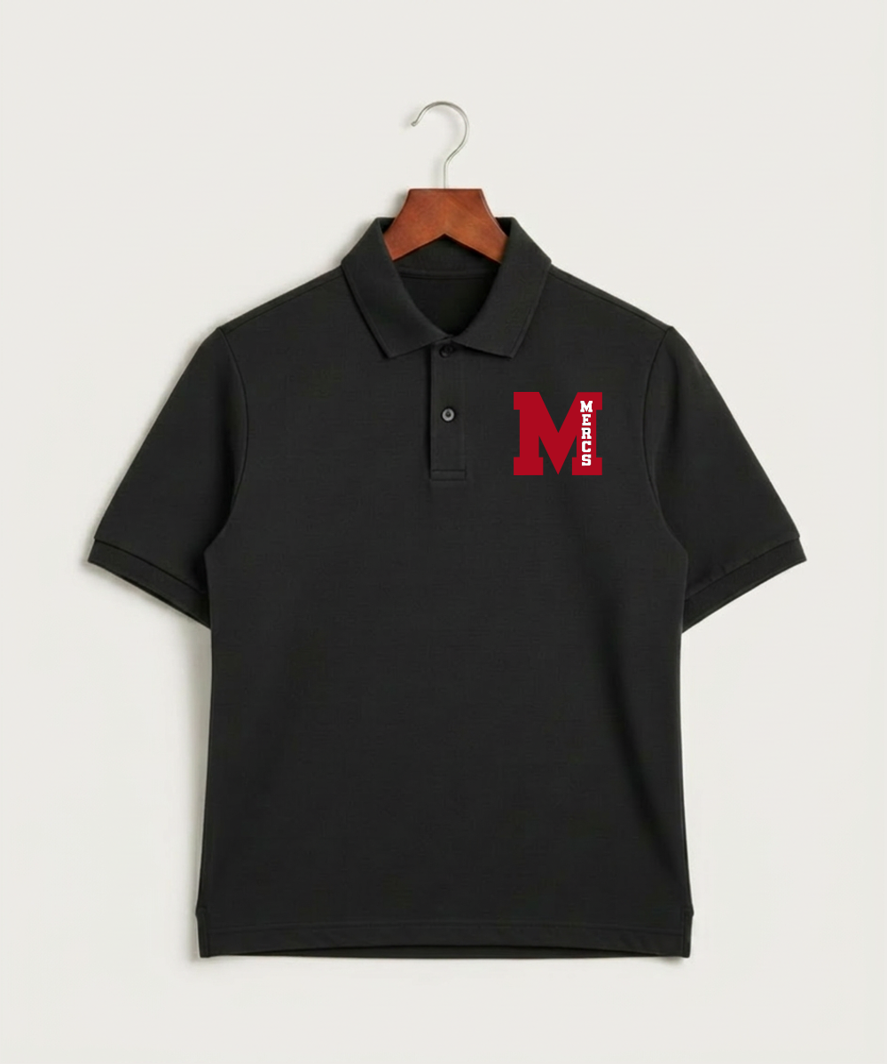 Mcgregor High School Football (Boys) - Black Polo - Left Chest