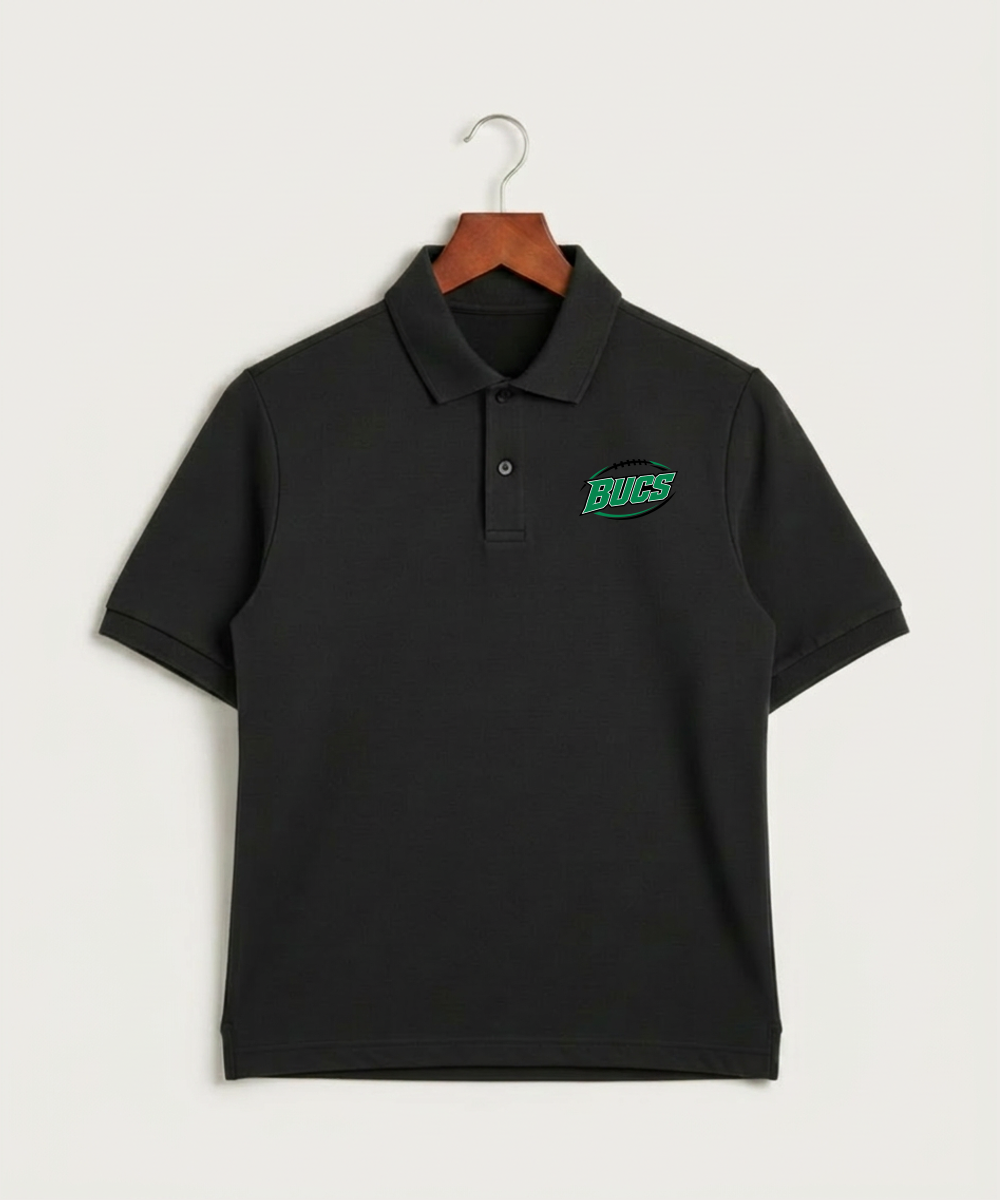 Waterville-Elysian-Morristown High School Football (Boys) - Black Polo - Left Chest