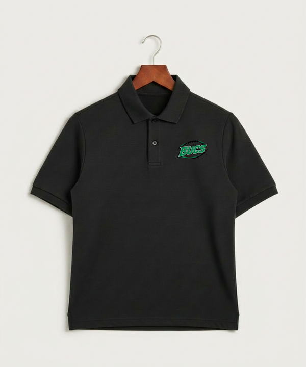 Waterville-Elysian-Morristown High School Football (Boys) - Black Polo - Left Chest