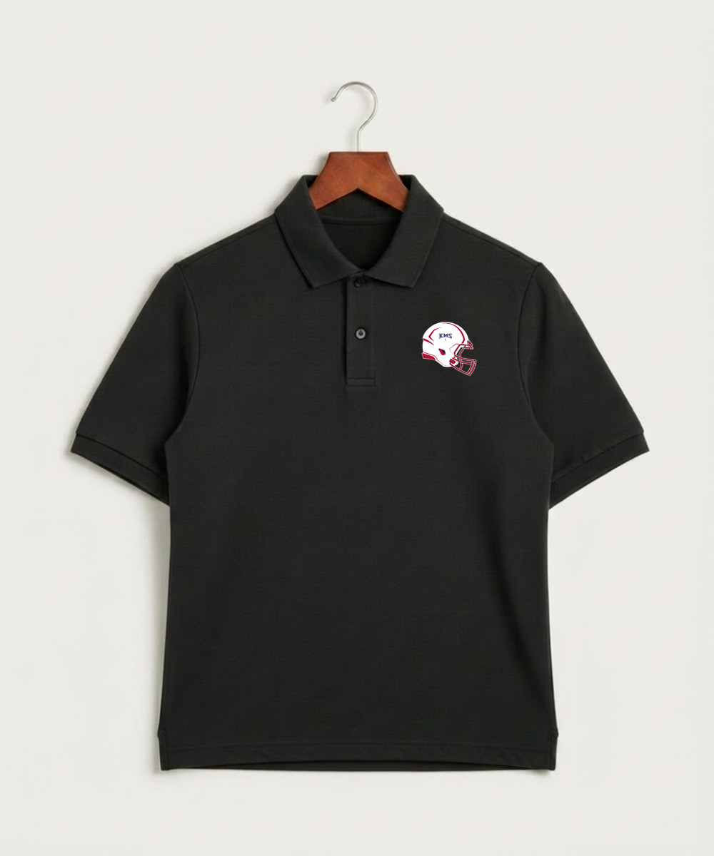 Kerkhoven-Murdock-Sunburg High School Football (Boys) - Black Polo - Left Chest