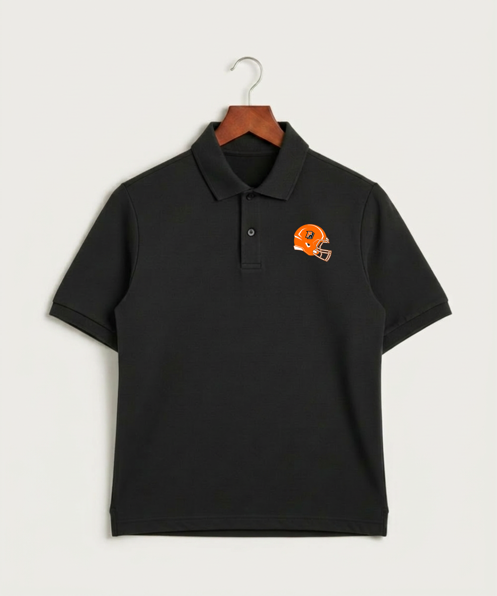 Park Rapids Area High School Football (Boys) - Black Polo - Left Chest