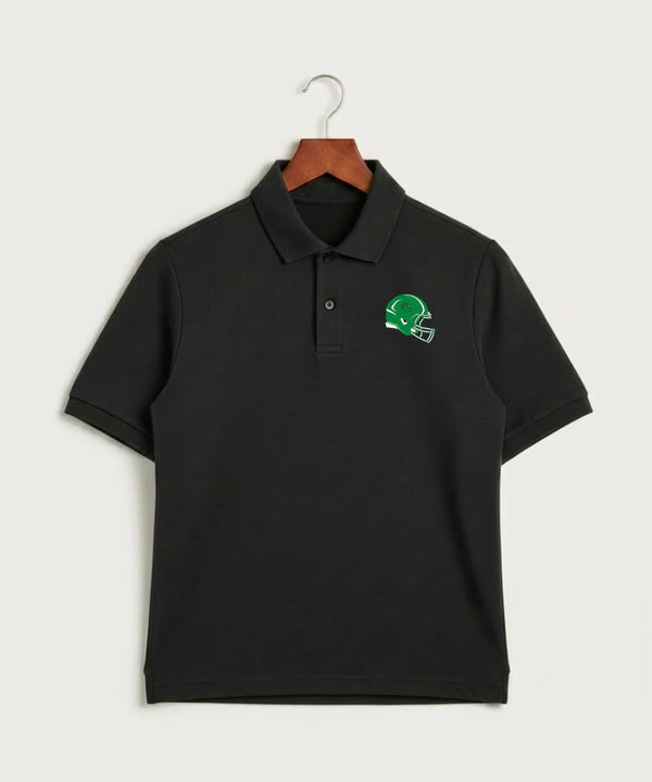 Pine City High School Football (Boys) - Black Polo - Left Chest