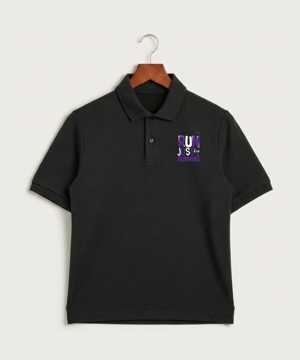 Glencoe Silver Lake High School Athletics - Black Polo - Left Chest