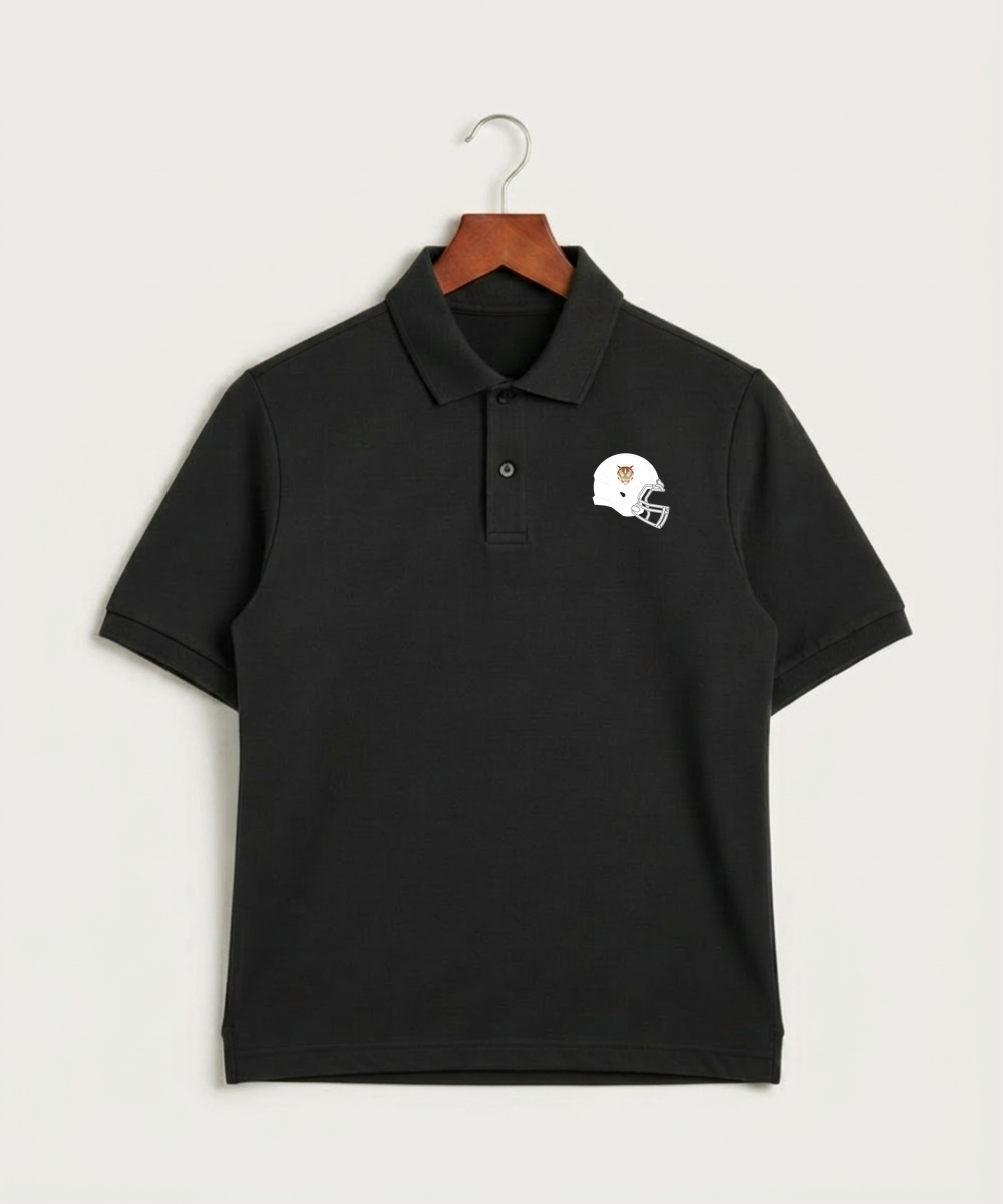 Ada Borup High School Football (Boys) - Black Polo - Left Chest