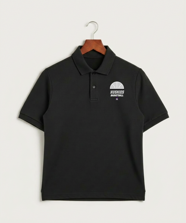 Albany High School Basketball (Boys) - Black Polo - Left Chest