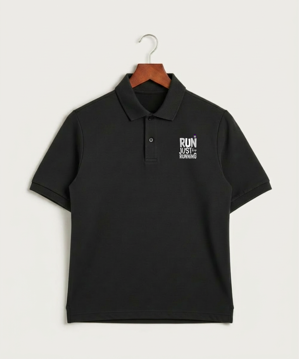 Albany High School Athletics - Black Polo - Left Chest