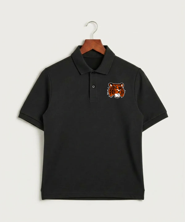 Browerville Public High School Athletics Coed - Black Polo - Left Chest