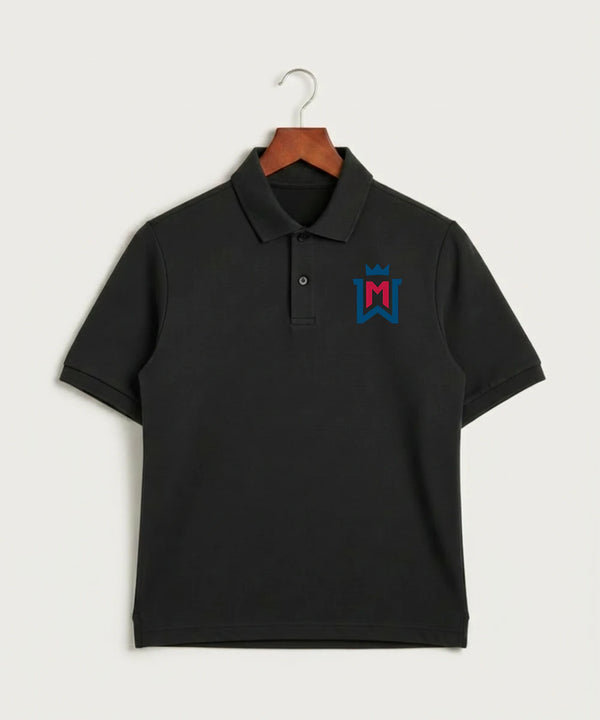 Watertown Mayer High School Football (Boys) - Black Polo - Left Chest