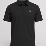 Yellow Medicine East Athletics - Black Polo - Left Chest