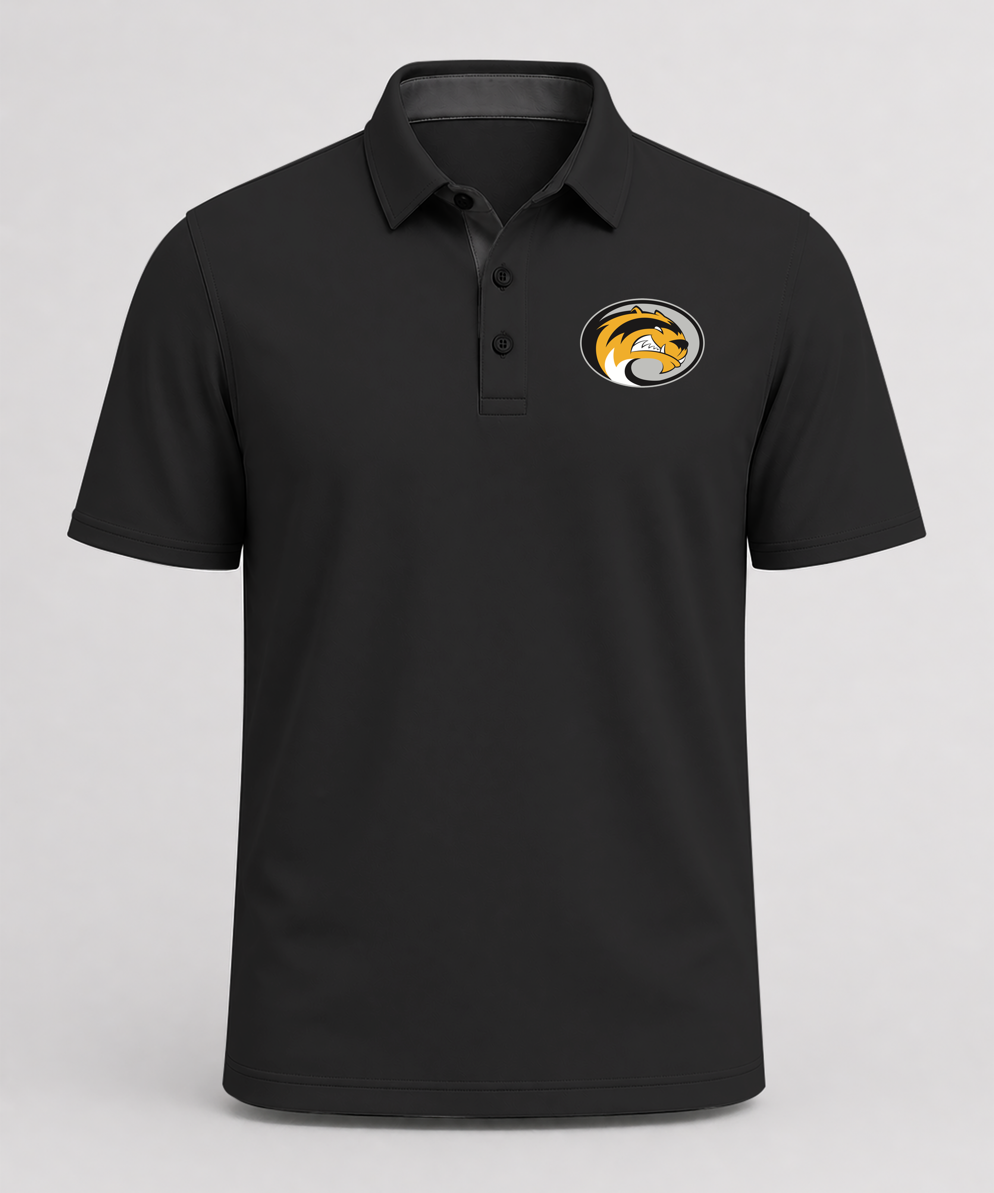 Sibley East Football - Black Polo - Left Chest