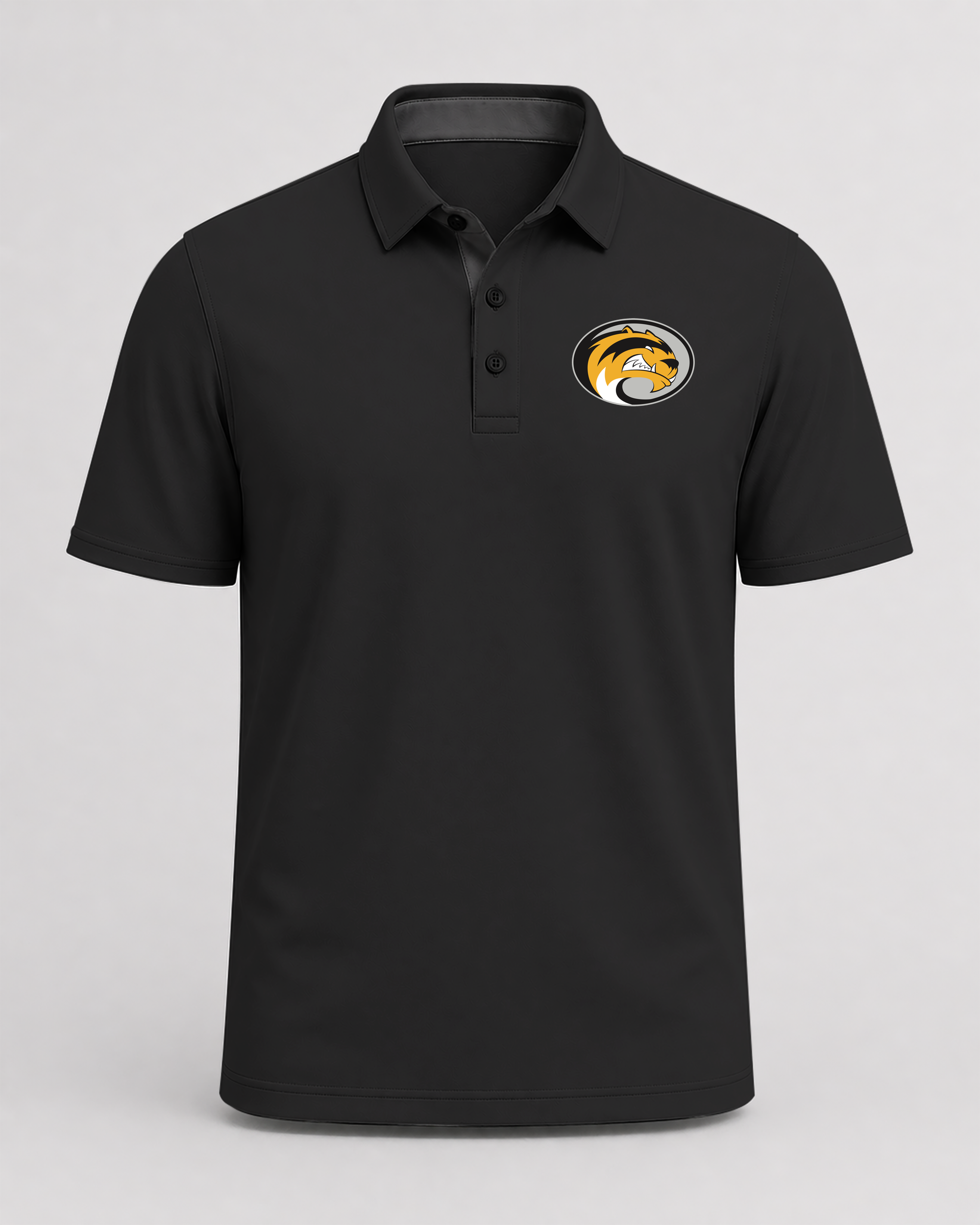 Sibley East Football - Black Polo - Left Chest