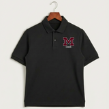 Moline Cheer general - Black Polo - Left Chest