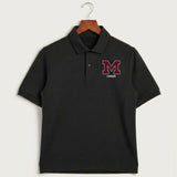 Moline Cheer general - Black Polo - Left Chest