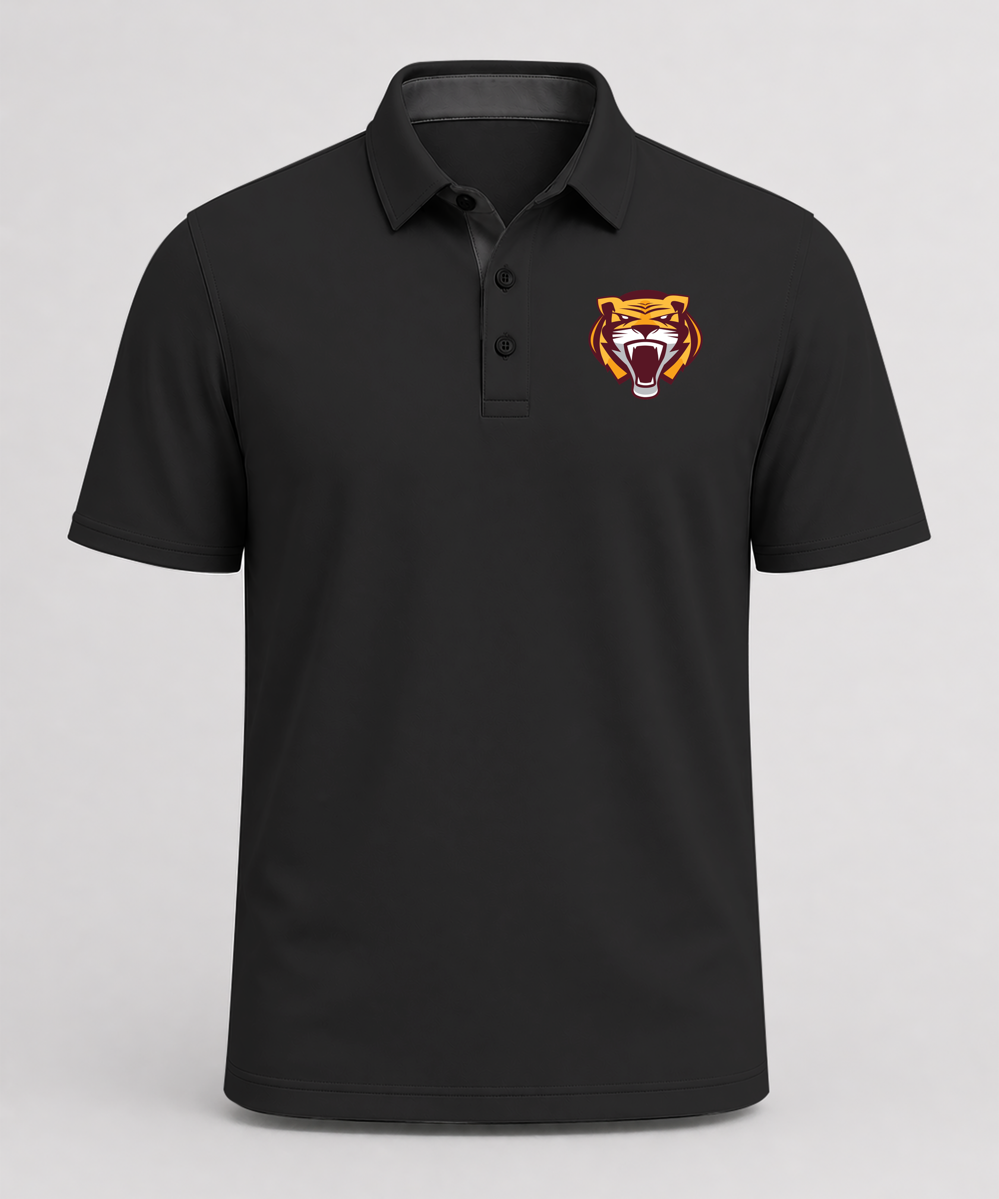 Stewartville Football - Black Polo - Left Chest