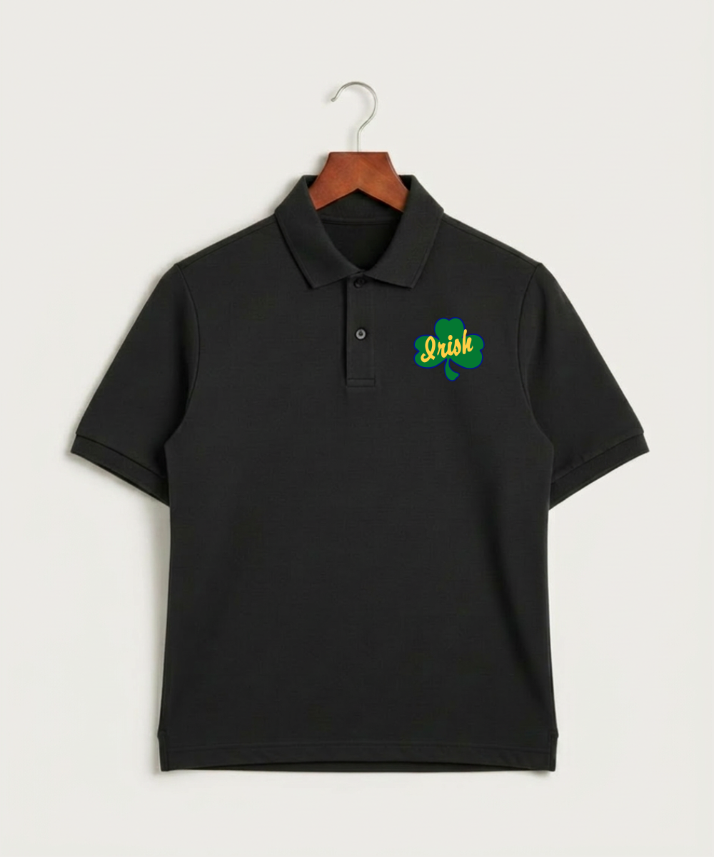 Rosemount High School Volleyball (Girls) - Black Polo - Left Chest