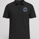Martin County West Football - Black Polo - Left Chest