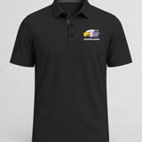 Grand Meadow Football - Black Polo - Left Chest