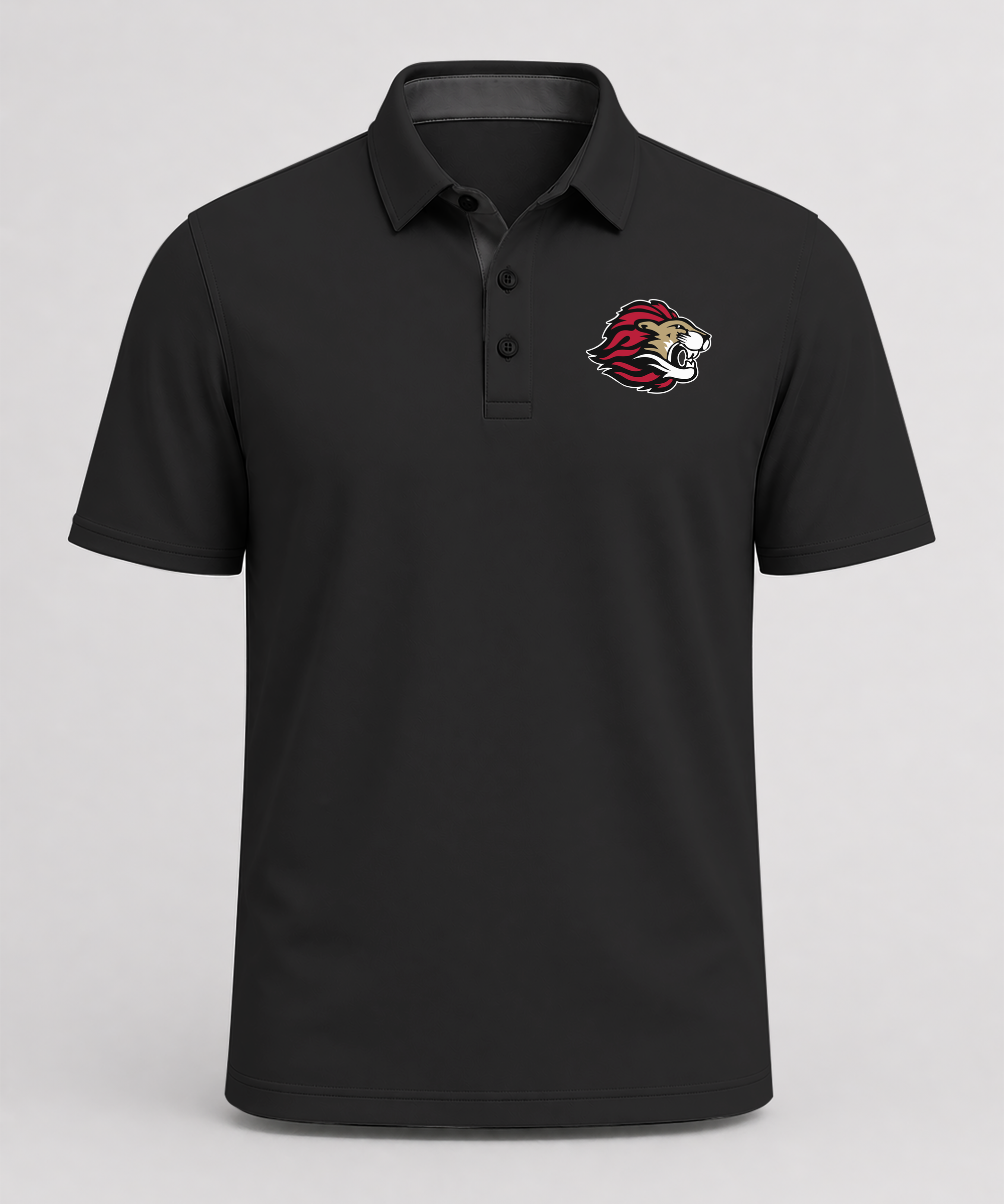 Spring Grove Football - Black Polo - Left Chest