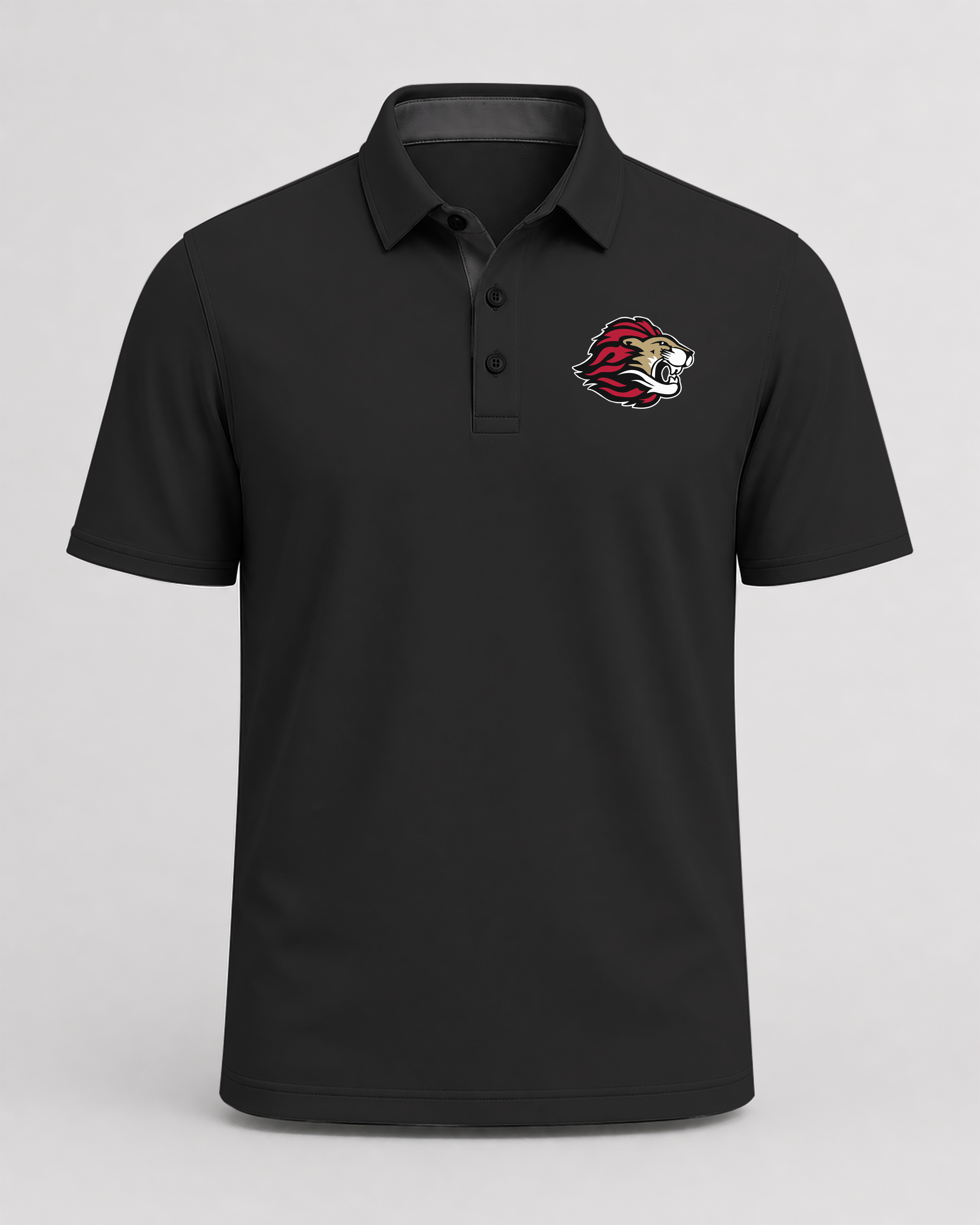Spring Grove Football - Black Polo - Left Chest