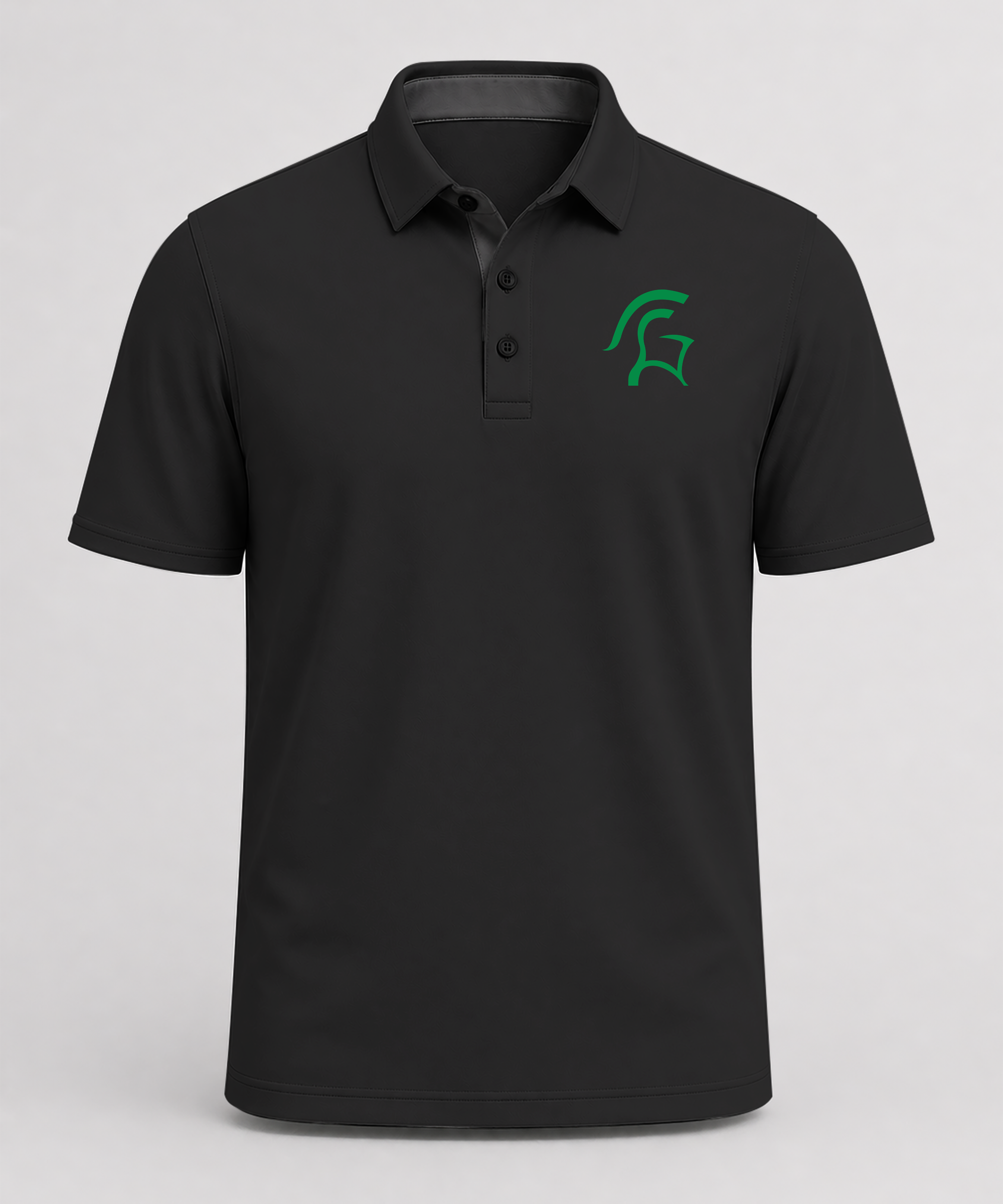 La Crescent-Hokah Football - Black Polo - Left Chest