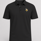 Hayfield Volleyball - Black Polo - Left Chest