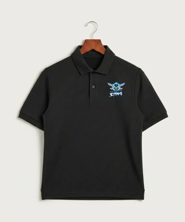 Minnesota Sting Athletics - Black Polo - Left Chest