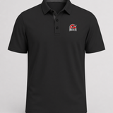 John Marshall Swim Dive - Black Polo - Left Chest