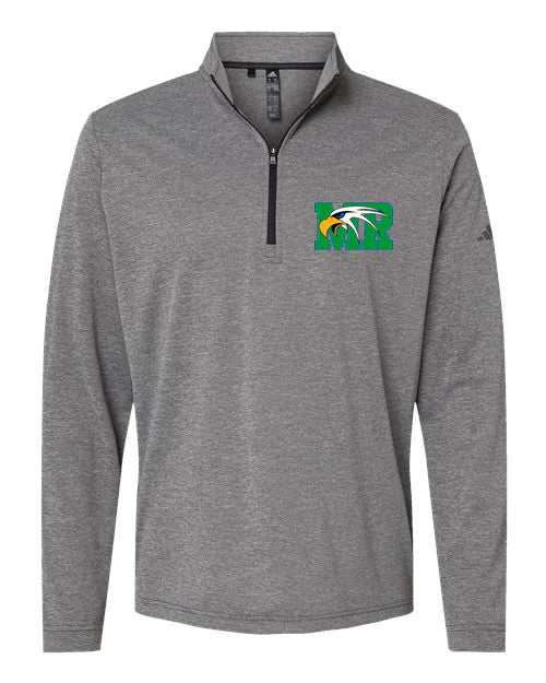 Maple River High School hockey_boys - Black Heather Men's Ultimate365 Lightweight Quarter-Zip Pullover