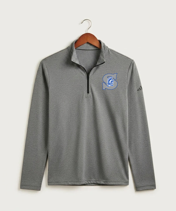 Green Bay Southwest High School Volleyball (Girls) - Black Heather Men's Ultimate365 Lightweight Quarter-Zip Pullover