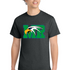 Maple River High School hockey_boys - Black Heather Port & Co Core Cotton Tee. PC54