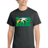 Maple River High School hockey_boys - Black Heather Port & Co Core Cotton Tee. PC54