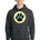 Ashwaubenon High School Football (Boys) - Black Heather Port & Co Core Fleece Pullover Hooded Sweatshirt. PC78H
