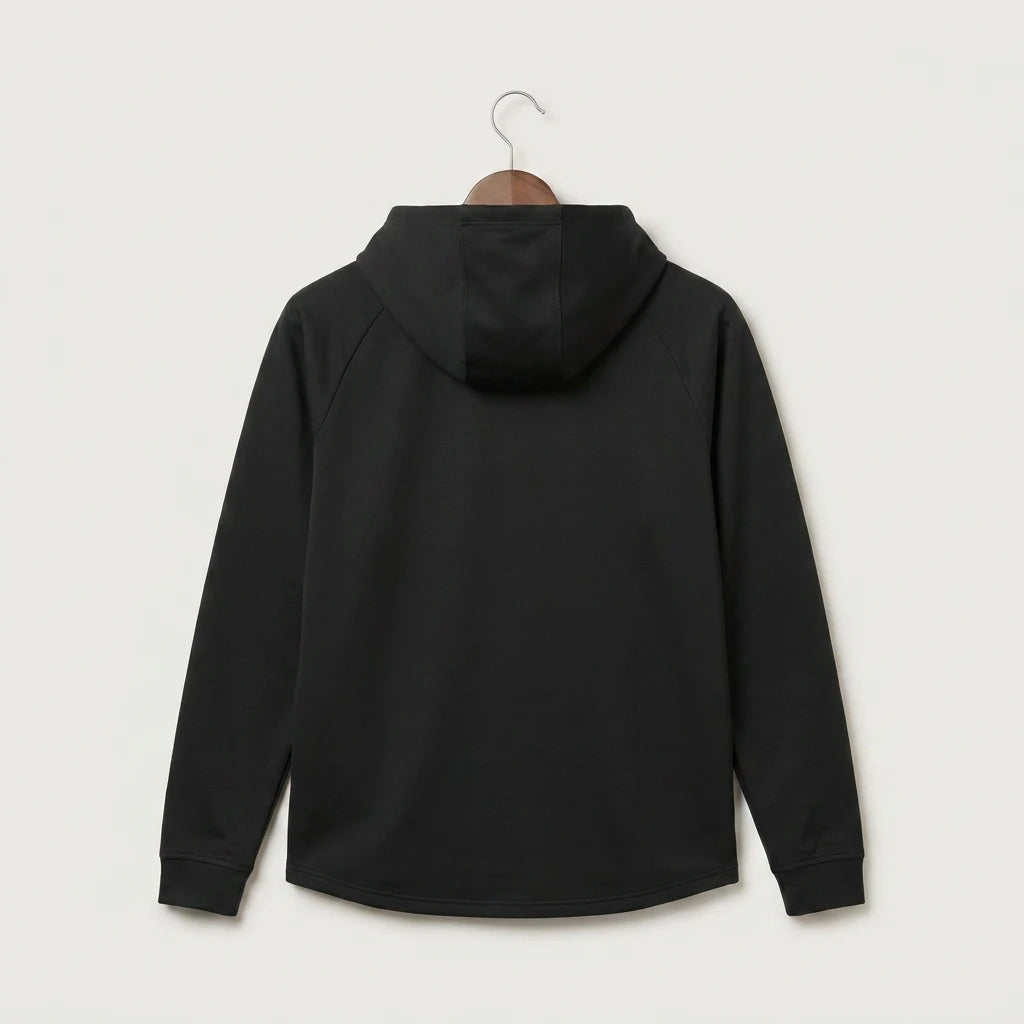 Rock Ridge Spring Sports - Black Hoodie - Left Chest — back