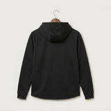 Rock Ridge Spring Sports - Black Hoodie - Left Chest — back