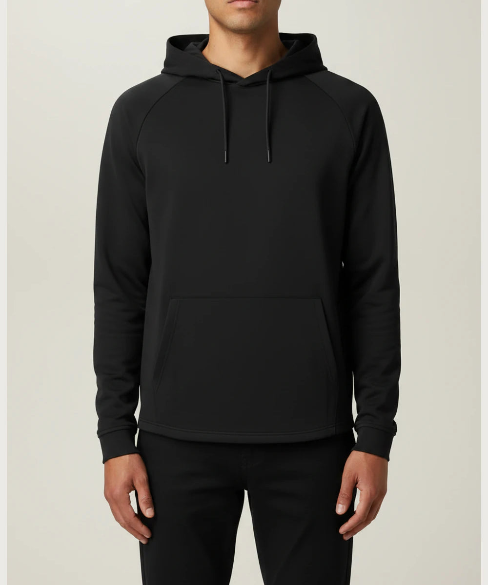 Notre Dame High School Team Store - Black Hoodie - Full Front (model)