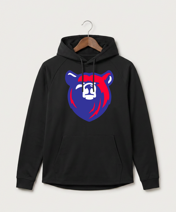 Bertha Hewitt High School Football (Boys) - Black Hoodie - Full Front