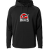 John Marshall Swim Dive - Black Hoodie - Full Front