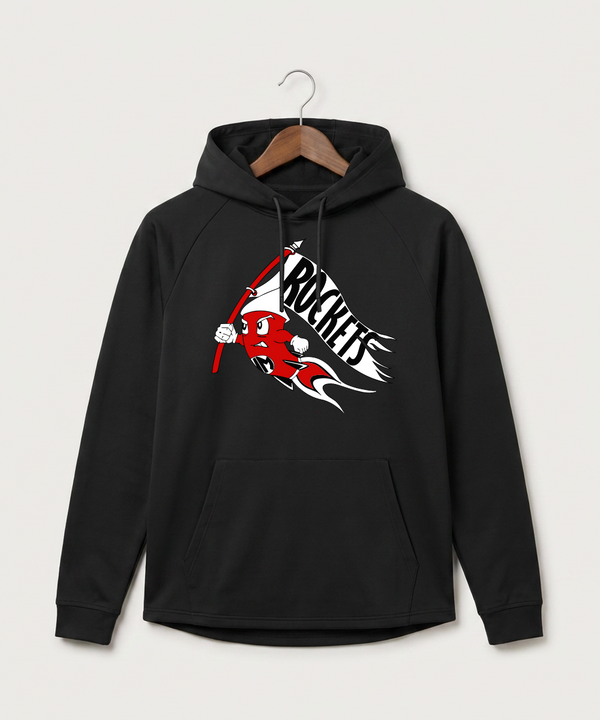 John Marshall High School Cross Country (Coed) - Black Hoodie - Full Front